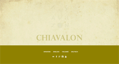 Desktop Screenshot of chiavalon.hr