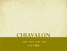 Tablet Screenshot of chiavalon.hr